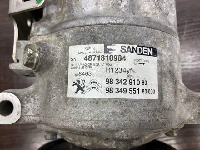 9834291080 Peugeot/Citroen Compressor de aparelho de ar condicionado