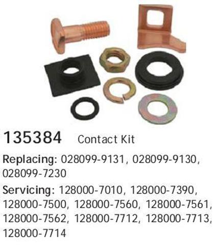 135384 Cargo Kit de reparação do relê de tração do motor de arranco