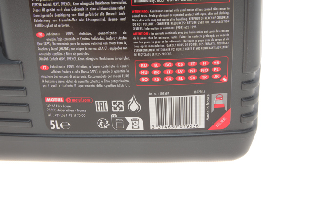 842551 Motul Óleo para motor
