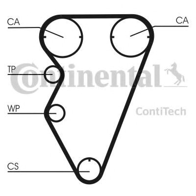 Compre CT929 Continental/Siemens Correia do mecanismo de distribuição de gás
