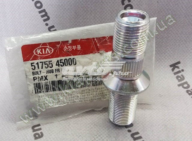 Parafuso de cubo Hyundai/Kia 5175545000 preço, a partir de 8,94 USD