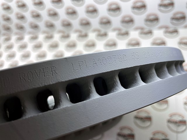 Disco do freio dianteiro LR181547 Land Rover