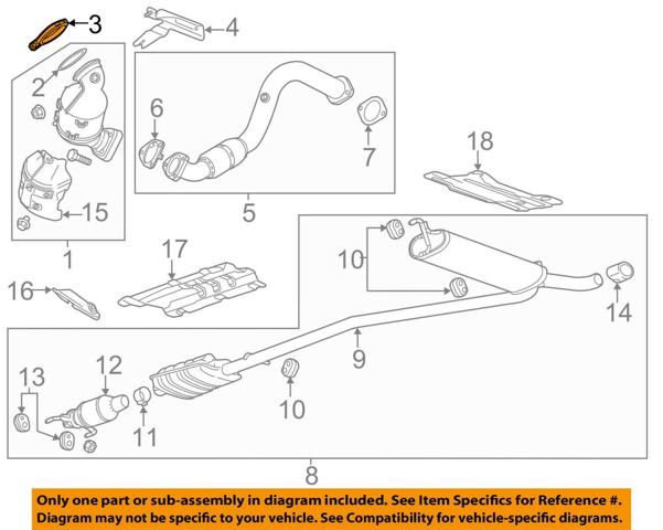 Braçadeira de silenciador dianteira General Motors 0856079 preço, a partir de 23,34 USD