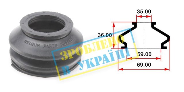 Bota de proteção da ponta de direção BG0153 Belgum