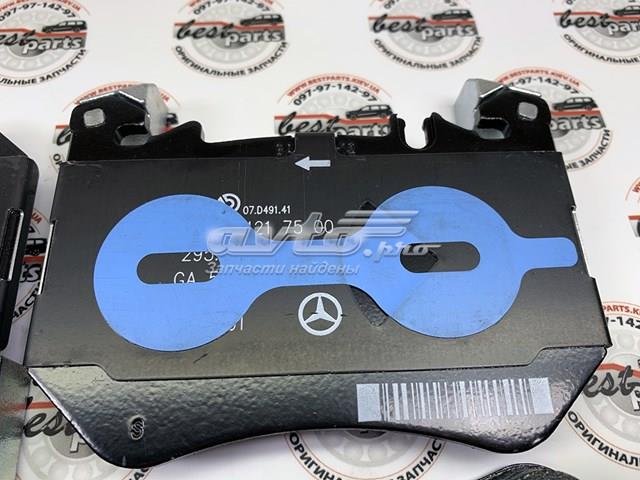 Sapatas do freio dianteiras de disco Mercedes A0004203603 preço, a partir de 96,31 USD