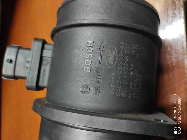 Sensor de fluxo (consumo) de ar, medidor de consumo M.A.F. - (Mass Airflow) G4D312B579AA Land Rover