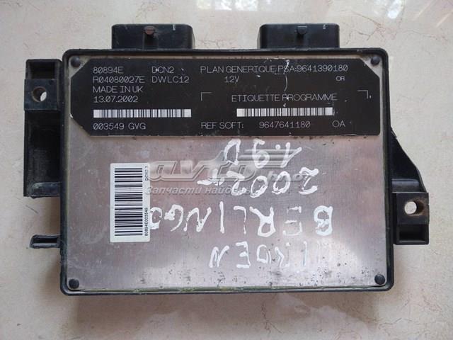 Módulo de direção (Centralina eletrônica) de motor 9641390180 Peugeot/Citroen
