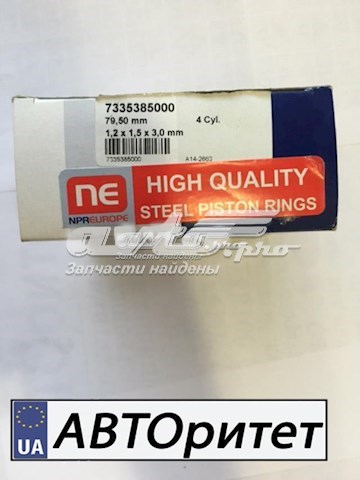 800020710050 Kolbenschmidt Anéis do pistão para 1 cilindro, 2ª reparação ( + 0,50)