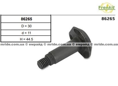 86265 Frenkit Kit de reparação de suporte do freio traseiro
