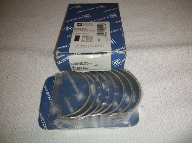 Compre 77581620 Kolbenschmidt Folhas inseridas de cambota de biela, kit, 2ª reparação ( + 0,50)