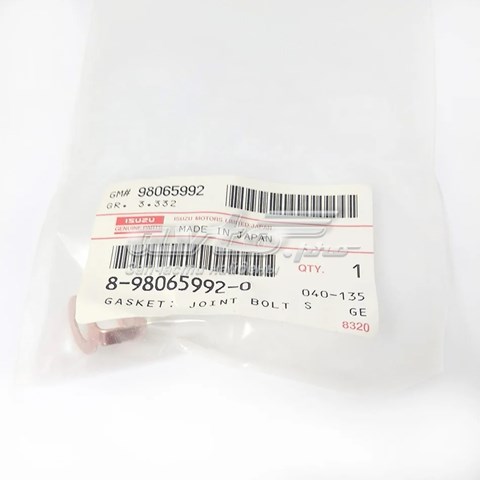 Vedante anular de tubo de combustível Isuzu 8980659920 preço, a partir de 9,95 USD