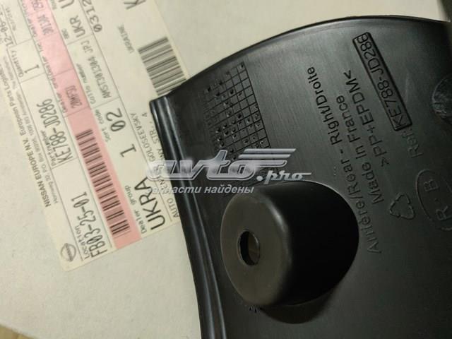 Protetores de lama traseiros, kit KE788JD286 Nissan/Infiniti