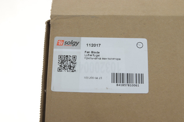 Ventilador (roda de aletas) do radiador de esfriamento Solgy 112017 preço, a partir de 31,08 USD