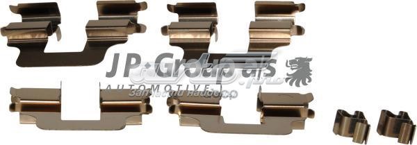 Compre 1263650710 JP Group Kit de molas de fixação de sapatas de disco traseiras