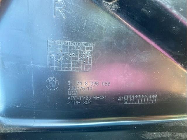 51748066058 BMW Conduto de ar (defletor) do radiador de óleo