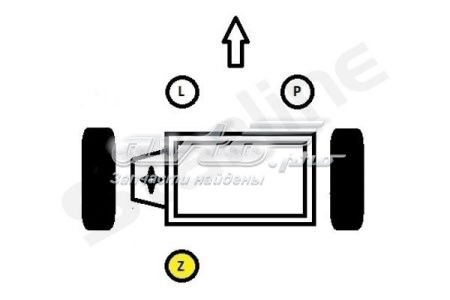 Coxim (suporte) traseiro de motor SM0676 Starline