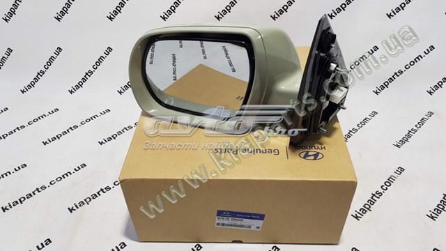 876102B600 Hyundai/Kia Espelho de retrovisão esquerdo