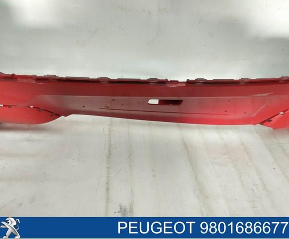 9801686677 Peugeot/Citroen Pára-choque traseiro
