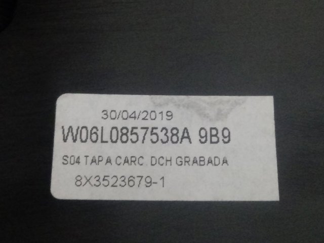 Compre 6L0857538A VAG Placa sobreposta (tampa) do espelho de retrovisão direito
