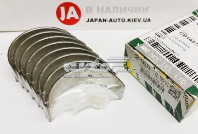 Folhas inseridas de cambota de biela, kit, 2ª reparação ( + 0,50) CB1457A050 Kolbenschmidt