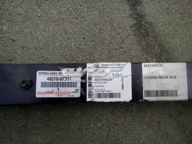 Suspensão de lâminas traseiro Toyota 482100K231 preço, a partir de 630,21 USD