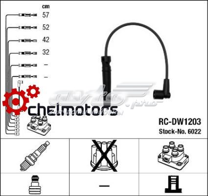 Fios de alta voltagem, kit NGK RCDW1203 preço, a partir de 33,30 USD