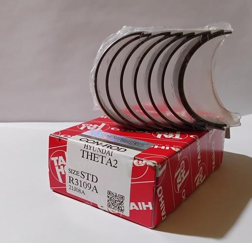 Folhas inseridas de cambota de biela, kit, padrão (STD) Taiho R3109ASTD