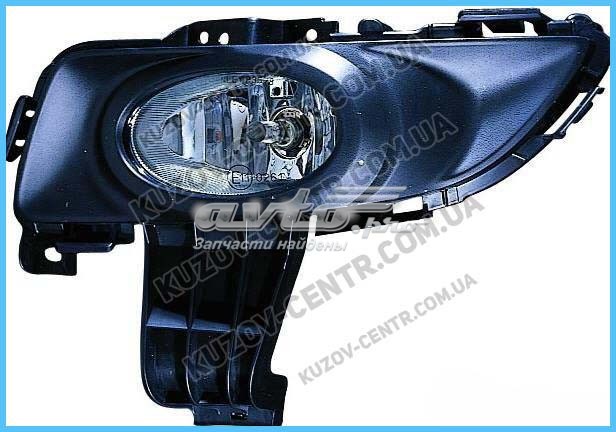 Vidro das luzes de nevoeiro 4541303E Polcar