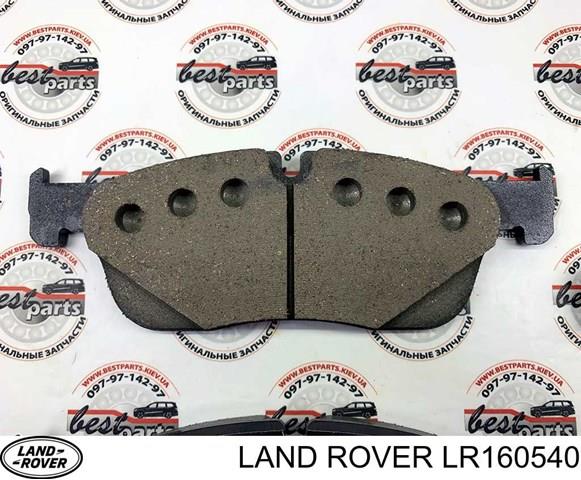 Sapatas do freio dianteiras de disco LR160540 Land Rover