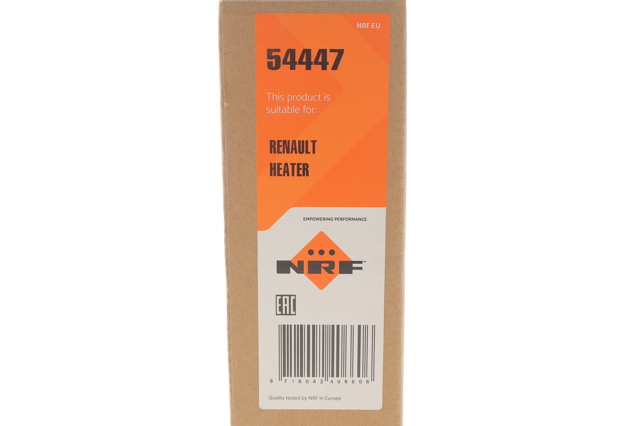 Radiador de forno (de aquecedor) 54447 NRF