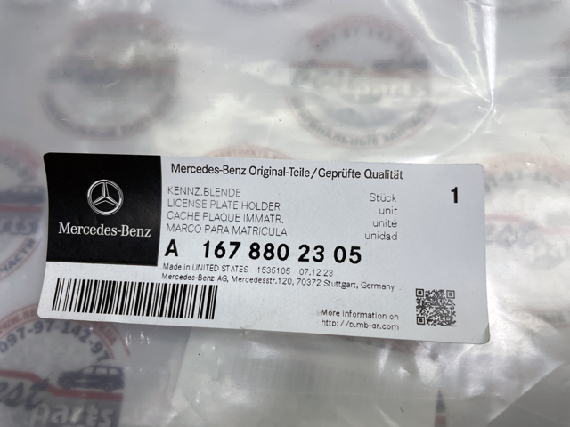  Mercedes A1678802305 preço, a partir de 107,81 USD
