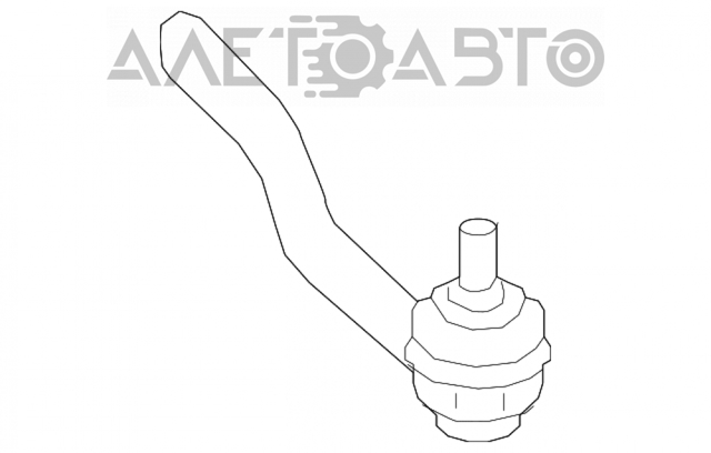 Ponta externa da barra de direção Nissan/Infiniti D86405NA0A preço, a partir de 34,96 USD