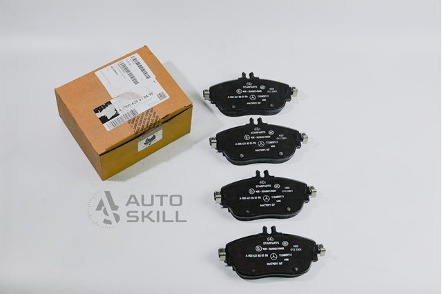Compre A000420910490 Mercedes Sapatas do freio dianteiras de disco