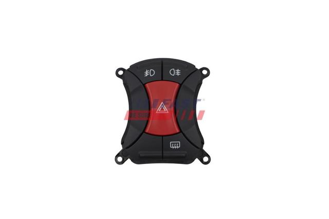 Botão de ativação do sinal de emergência 7354198620E Fiat/Alfa/Lancia
