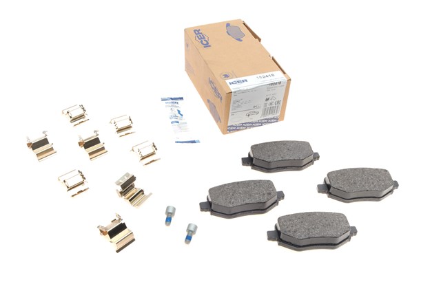 Compre 182418 Icer Sapatas do freio traseiras de disco