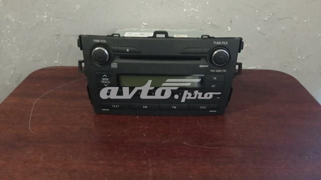 8612012A30 Toyota Aparelhagem de som (rádio AM/FM), universal