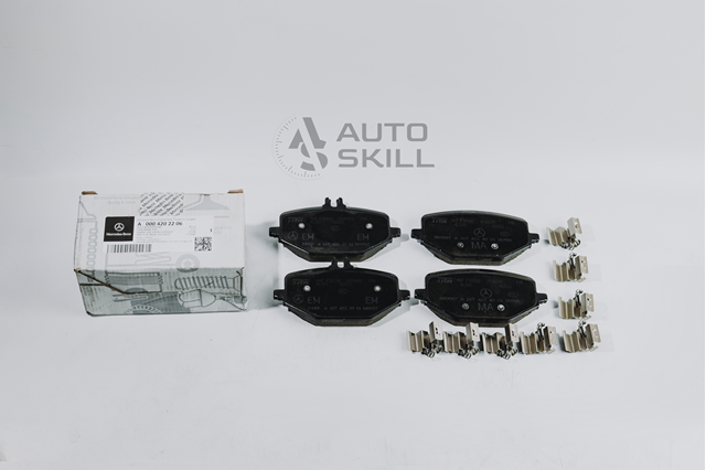 Compre A0004202206 Mercedes Sapatas do freio traseiras de disco