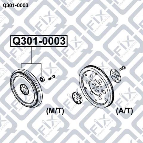Q3010003 Q-fix Volante de motor