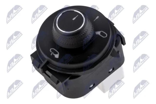 Unidade de controlo dos espelhos de retrovisão, na porta 98178409ZD Peugeot/Citroen
