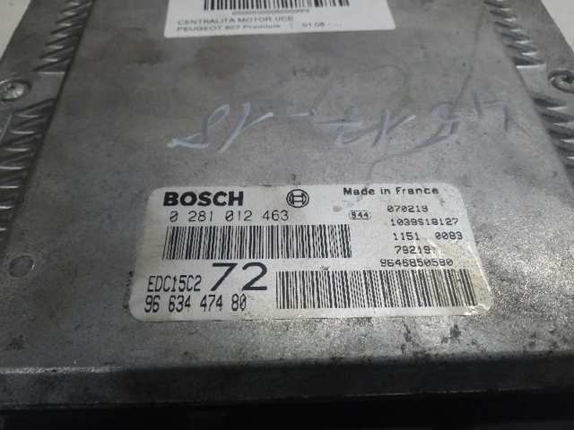Compre 9646850580 Peugeot/Citroen Módulo de direção (Centralina eletrônica) de motor