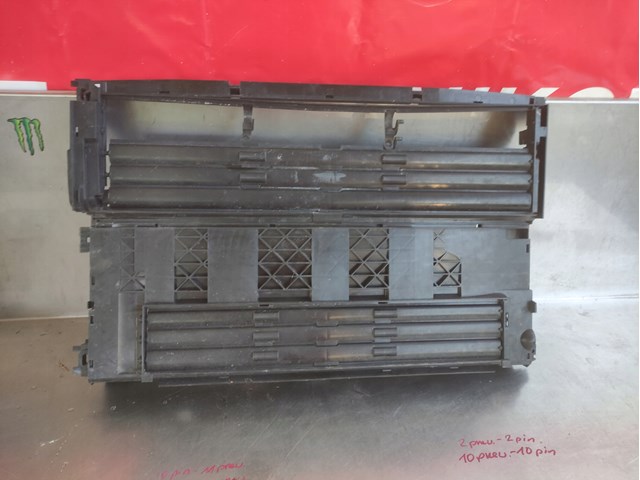 Compre 9817002880 Peugeot/Citroen Perciana do radiador de esfriamento