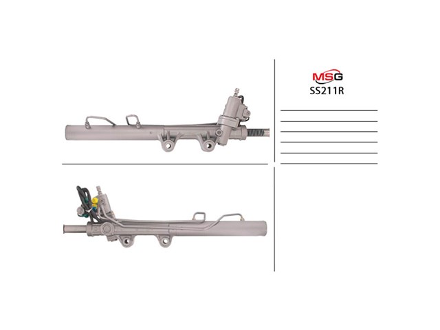 Cremalheira da direção MSG Rebuilding SS202R