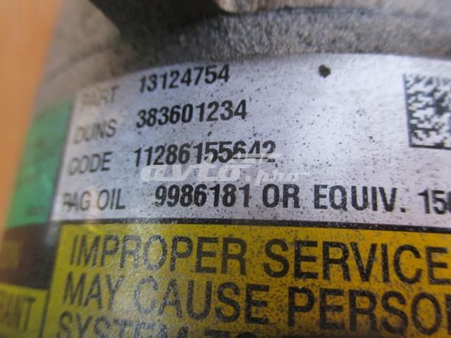 Compressor de aparelho de ar condicionado 13124754 General Motors