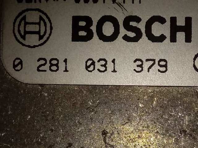Módulo de direção (Centralina eletrônica) de motor 0281031379 Opel