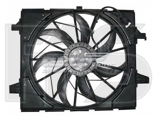 Difusor do radiador de esfriamento, montado com motor e roda de aletas FP2408W01 FPS