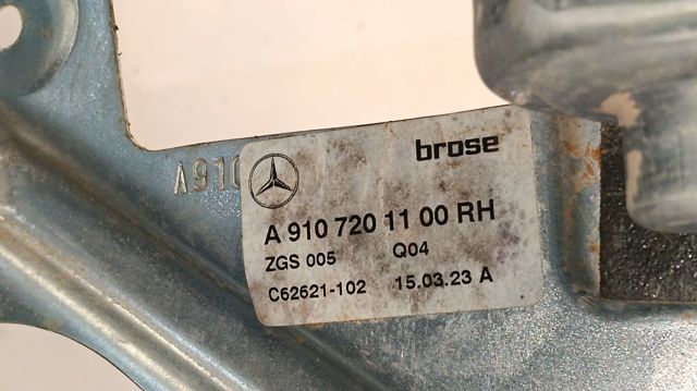 Mecanismo de acionamento de vidro da porta dianteira direita Mercedes Sprinter preço, a partir de 53,31 USD