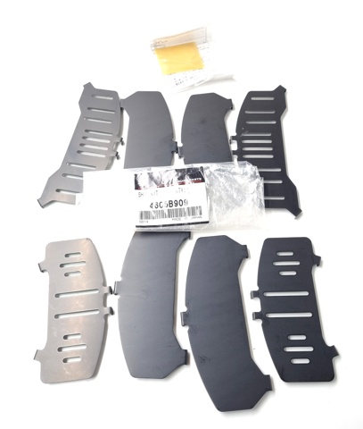 Chapa anti-ruído de fixação do freio de sapata dianteira Mitsubishi 4605B909 preço, a partir de 45,58 USD
