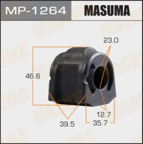 MP1264 Masuma Bucha de estabilizador dianteiro
