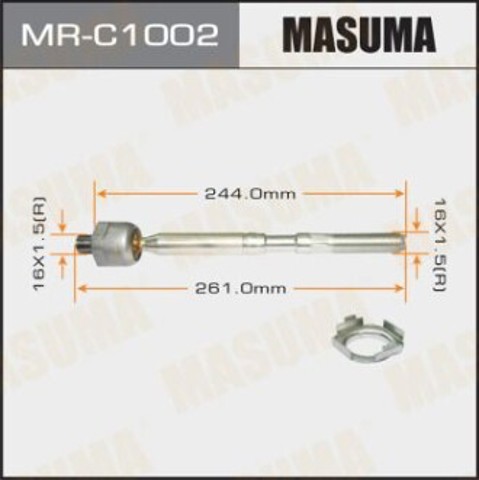 Cremalheira da direção Masuma MRC1002 preço, a partir de 130,58 USD