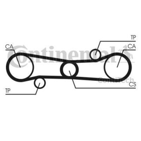 Compre CT654 Continental/Siemens Correia do mecanismo de distribuição de gás